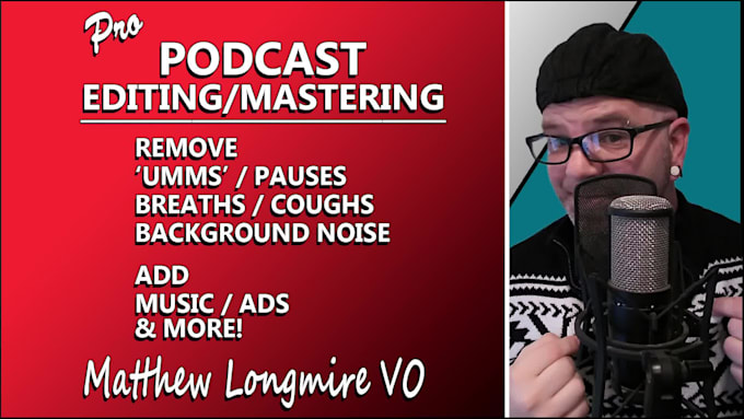 clean up and master your podcast audio