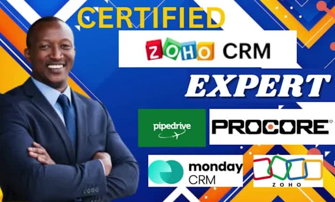 setup pipedrive buildertrend hubspot jobber procore zoho CRM and do integration