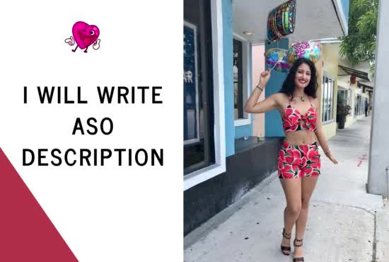 write rich aso description for your app or game