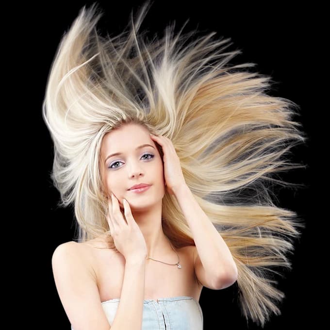 do model hair masking in photoshop