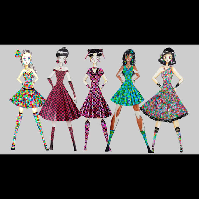 diseñare colecciones para dama joven,