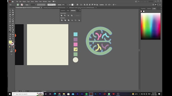 do a minimal modern brand, company, and business logo creation