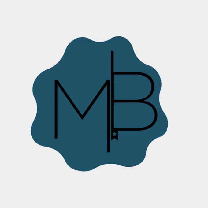 design 2 luxury  minimalist monogram logo