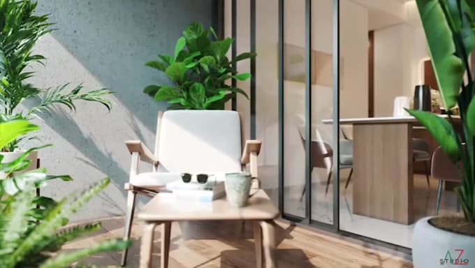 do realistic 3d architectural walkthrough