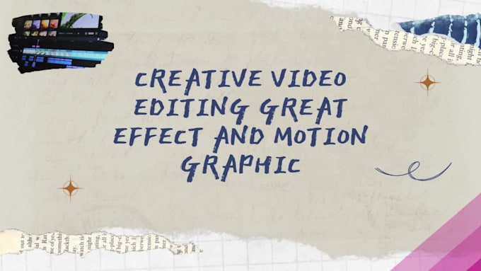 do profesionally video editing