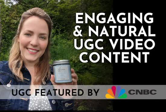 create engaging user generated content for tiktoks, reels and ads