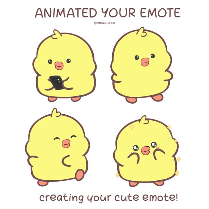 create animated emotes GIF, emotes for twitch, and line