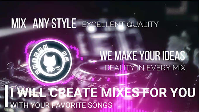 make a profesional custom dj mix for you, dj party