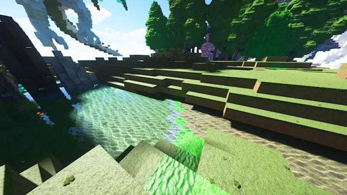 provide immersive minecraft rtx pov gameplay footage