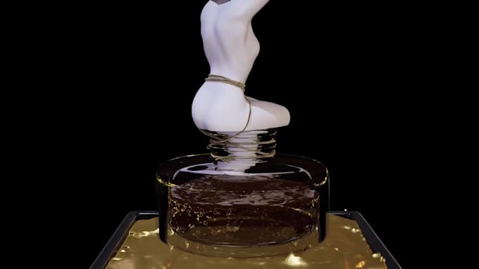 create 3d figurine model for product sculpture,cnc printing,3d product rendering