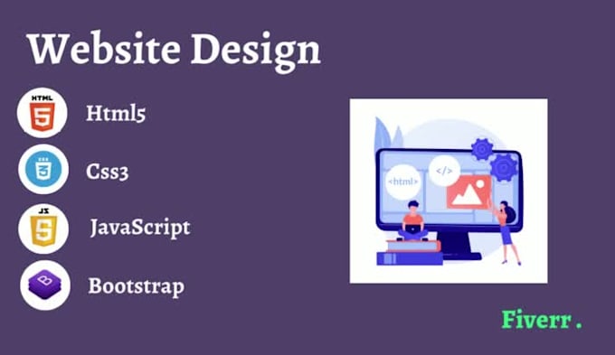 Write html5, css3, bootstrap5 and stylish website by Muzammil1k1 | Fiverr