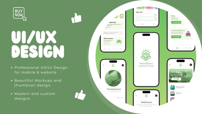 Design aesthetic ux ui design, app design and website design by ...