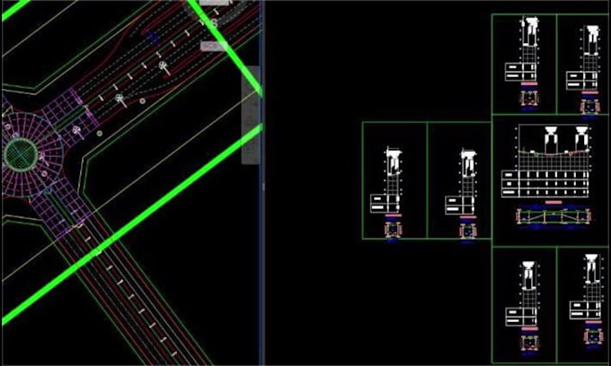 design internal roads using autocad, civil 3d, and infraworks