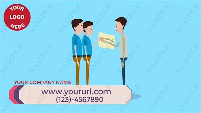 make pool cleaning or maintenance service 2d explainer video