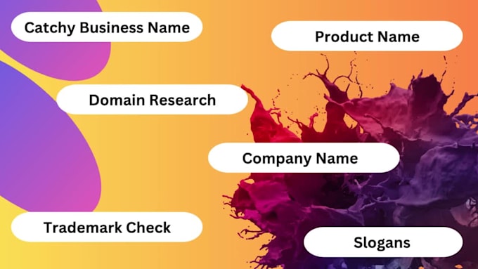 create unique catchy and memorable business names slogans