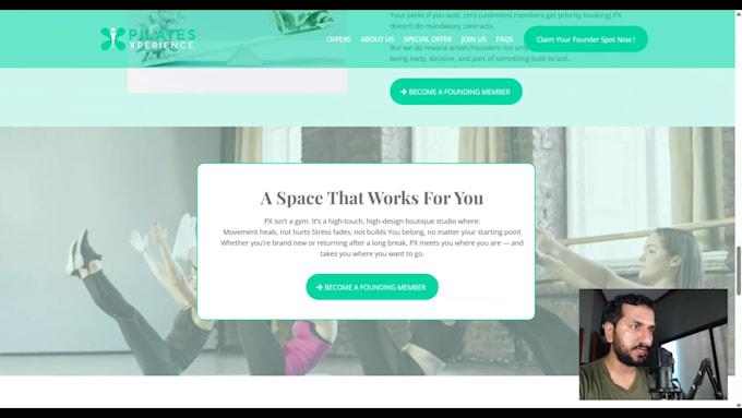 create systeme io sales funnel, landing page, website