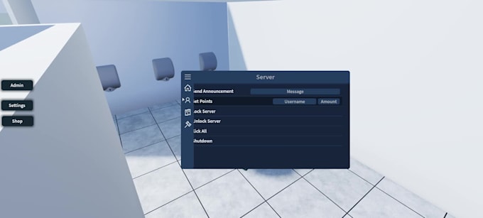 Make a roblox admin panel for you by Nouh_kamran | Fiverr