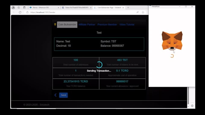 create erc20 or any  smart contract on any evm chain