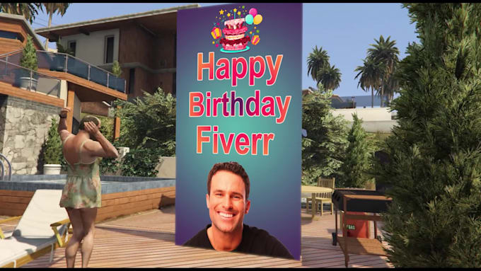 make happy birthday wishes with this clip