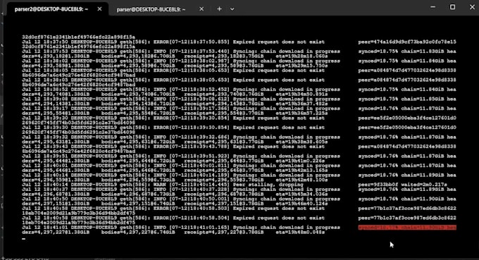 deploy a high performance private evm node for mev