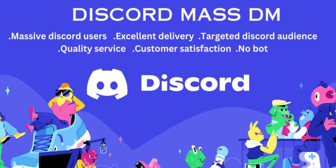 Do Discord Mass Dms 100k Mass Dm Nft Discord Mass Dms Mass Dm Chatbot By Lencyjason Fiverr 5649