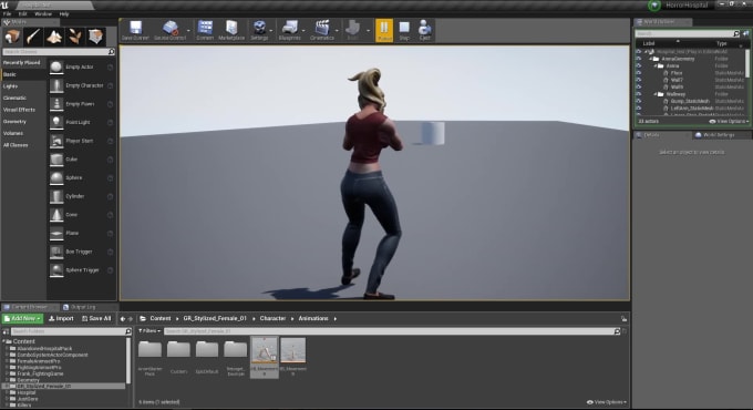 Setup your animation blueprint in unreal engine 4 by Enzoravo | Fiverr