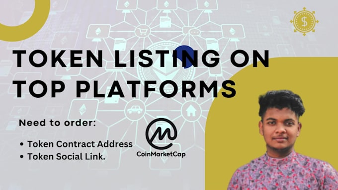 do token listing on any token crypto platforms like cmc cg
