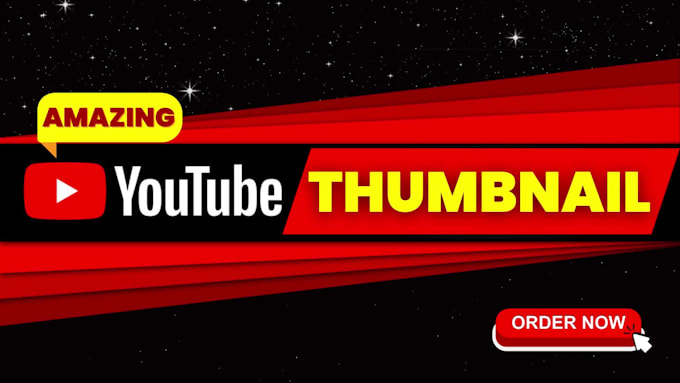 design amazing youtube thumbnail