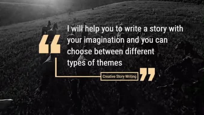 Write a unique and engaging creative short stories for you by ...