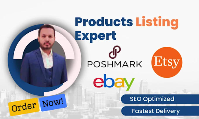 upload bulk product listing on ebay poshmark etsy store