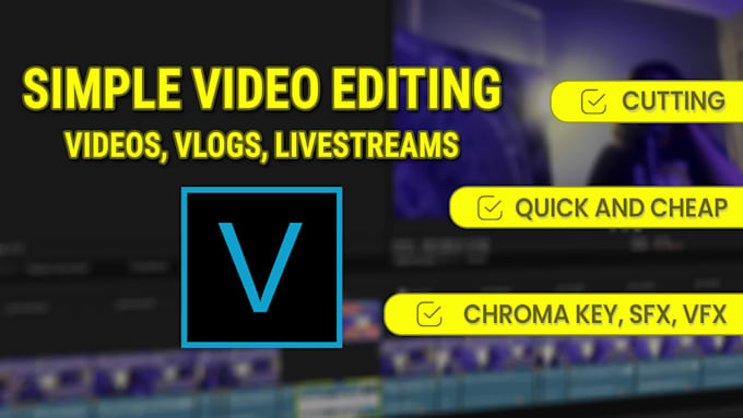 do professional, clean and fast video editing