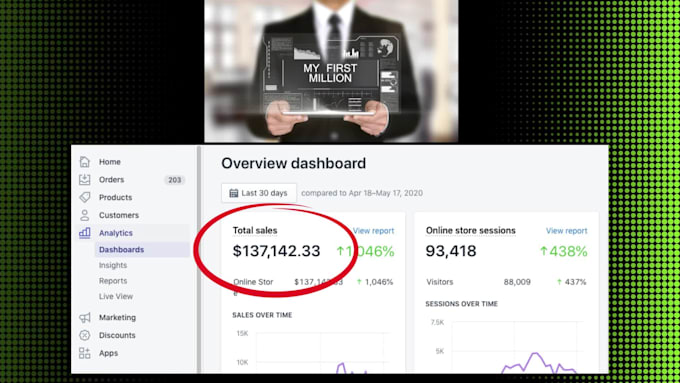 create a professional dropshipping website