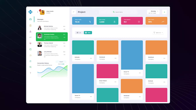 2d 3d saas animation isometric explainer video, demo video app animation