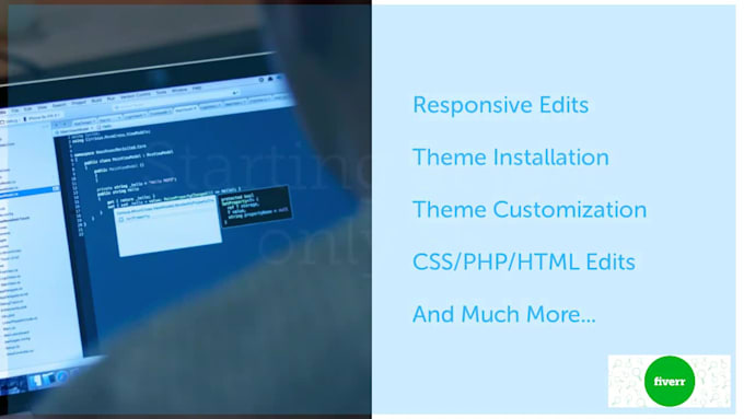 be your wordpress website manager for maintenance or updates