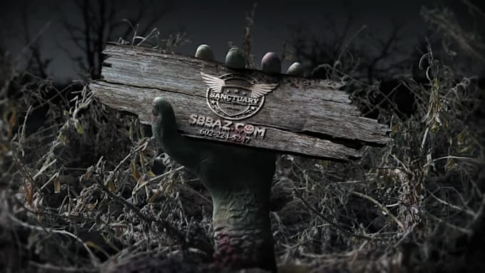create dark scary horror halloween intro video for youtube