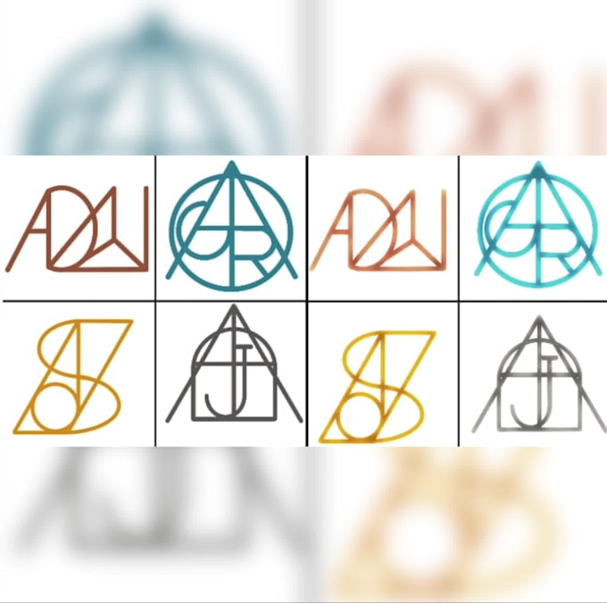 Design a geometric and minimalist name logo for you by Dalal8 Fiverr