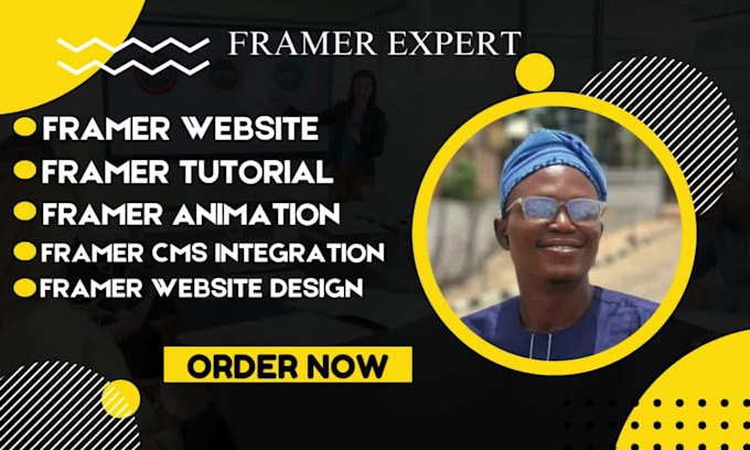customize your framer template, fix layout issues, and edit content