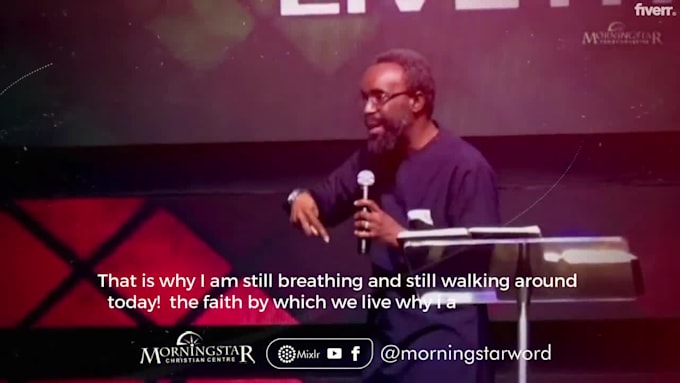 do christian video editing, church reels and sermon video