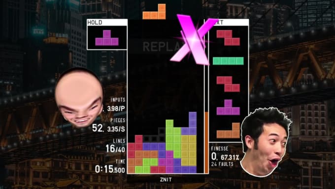 Coach you in modern tetris so you can become a tetris chad by Znitrutcher |  Fiverr