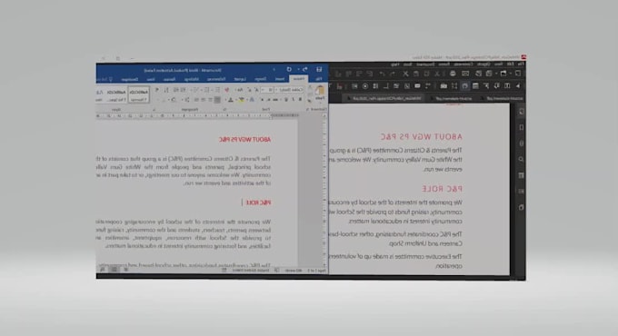 convert PDF to word then format