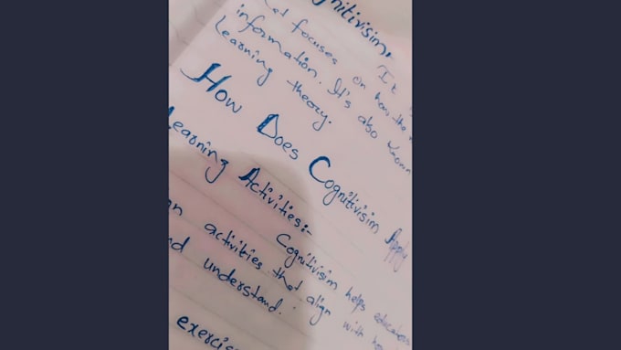do handwriting assignment job