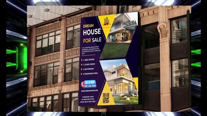 design modern banner poster billboard social media