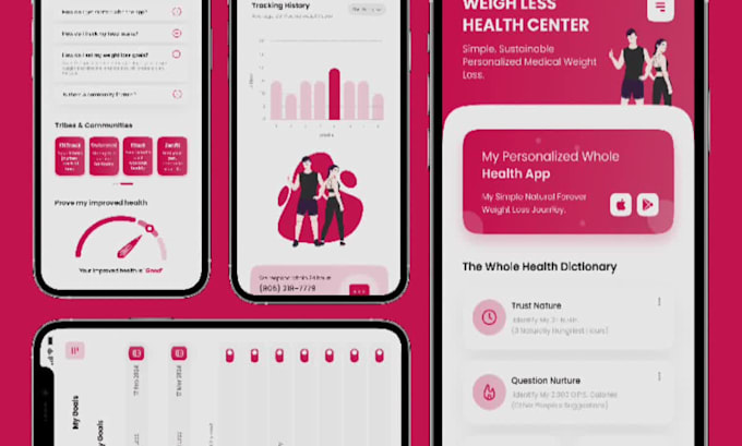 design mobile app ui, website ui or dashbaord ui