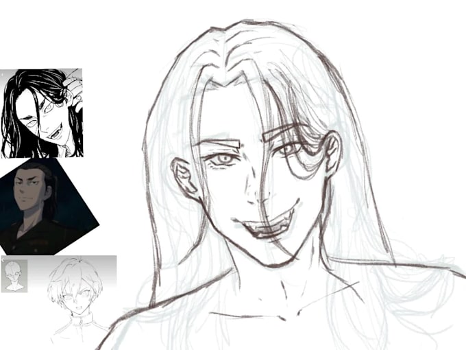 draw your oc or your favorite anime manga character