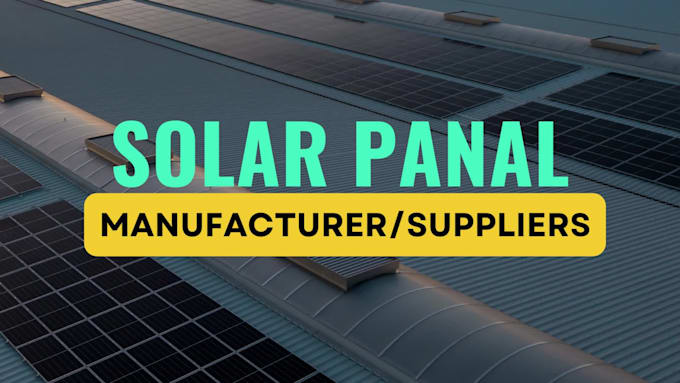 be solar panel sourcing agent from alibaba china