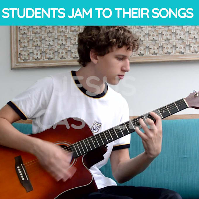 give you guitar lessons and record song tutorials