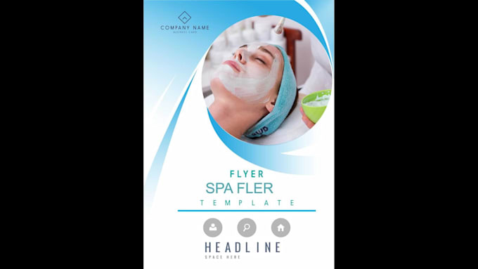 design HQ, professional, and creative spa, flayers