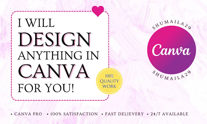design anything in canva for you