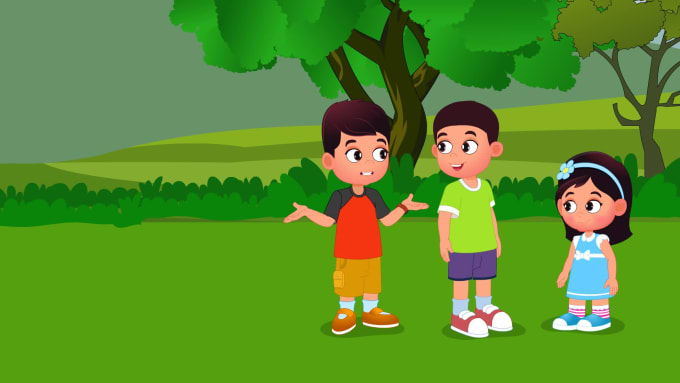Create awesome 2d animation for kids by Toonsmedia | Fiverr