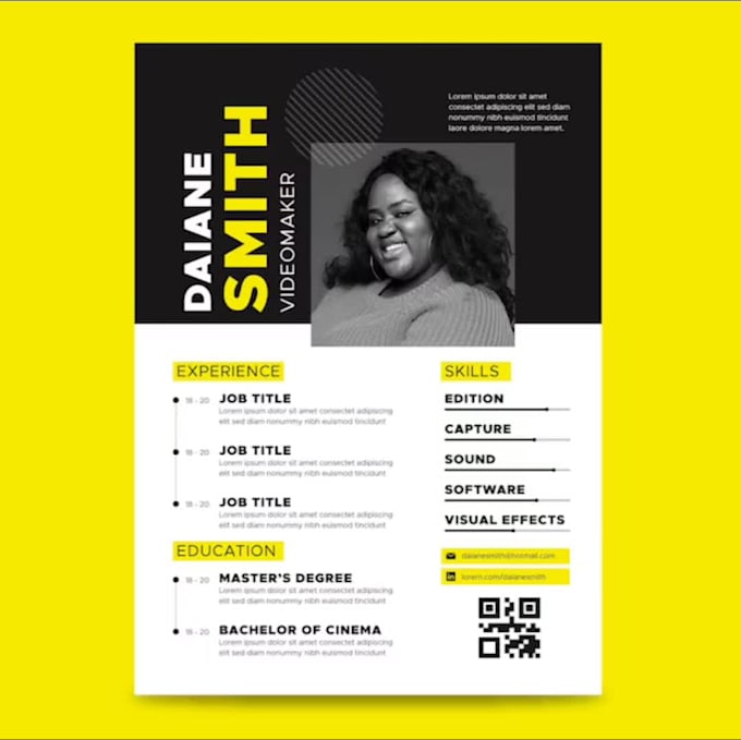 make professional resume, cv and cover letter templates